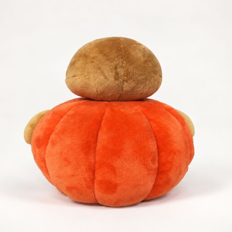 Ayrun pumpkin plush, back view